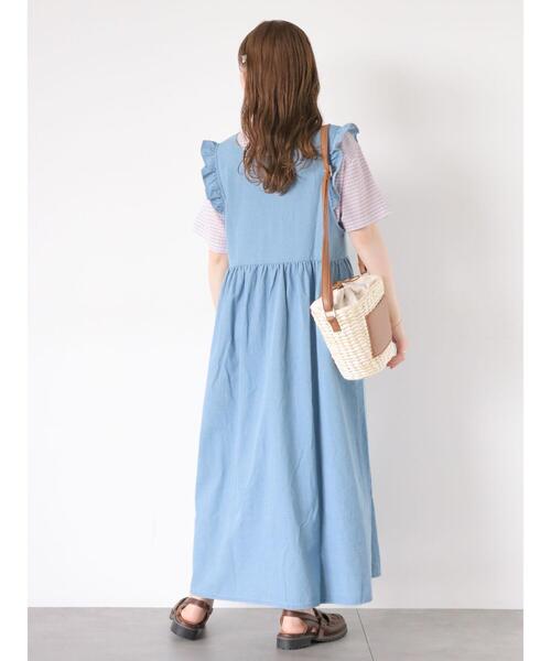 ehka sopo(エヘカソポ)の「ギンガムチェックプルオーバー(Tシャツ/カットソー・レディース・グリーン/イエロー/ブラック/ラベンダー・F)」の9枚目の写真