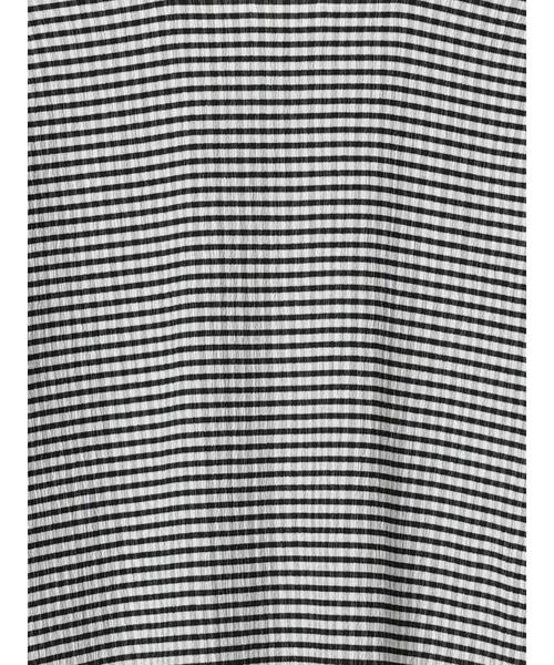 ehka sopo(エヘカソポ)の「ギンガムチェックプルオーバー(Tシャツ/カットソー・レディース・グリーン/イエロー/ブラック/ラベンダー・F)」の22枚目の写真