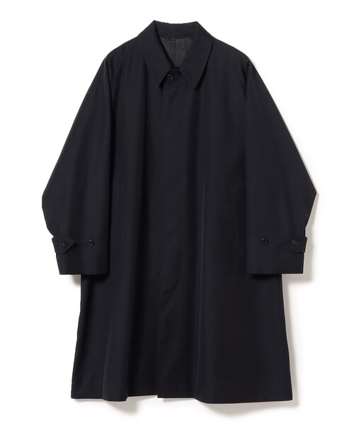Kaptain Sunshine(キャプテン サンシャイン)の「KAPTAIN SUNSHINE / Walker Coat(ステンカラーコート・メンズ・ネイビー/ブラック・38/36/40)」の14枚目の写真