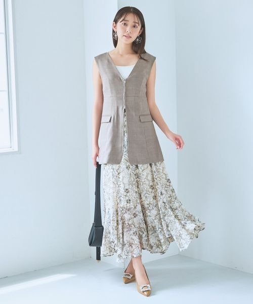 mysty woman(ミスティウーマン)の「フラワーワイヤーピアス 138297(ピアス(両耳用)・レディース・シルバー/ゴールド・FREE)」の17枚目の写真