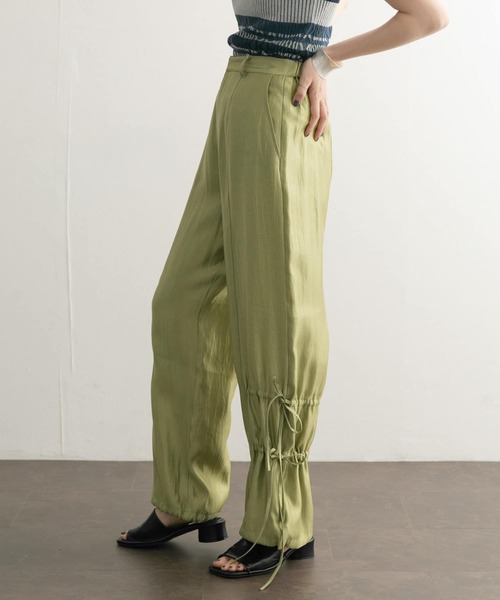 KBF（ケイビーエフ）の「シャイニーリボンパンツ（その他パンツ・レディース・ベージュ/グリーン・ONE）」の19枚目の写真