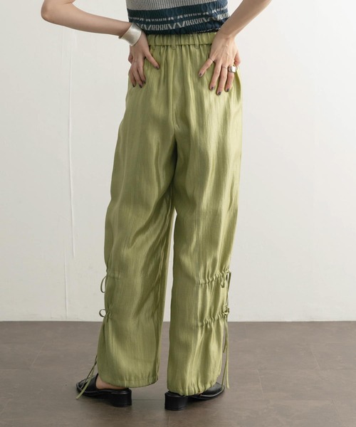 KBF（ケイビーエフ）の「シャイニーリボンパンツ（その他パンツ・レディース・ベージュ/グリーン・ONE）」の20枚目の写真