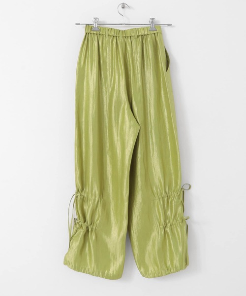 KBF（ケイビーエフ）の「シャイニーリボンパンツ（その他パンツ・レディース・ベージュ/グリーン・ONE）」の7枚目の写真