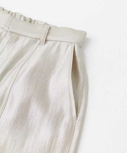 KBF（ケイビーエフ）の「シャイニーリボンパンツ（その他パンツ・レディース・ベージュ/グリーン・ONE）」の9枚目の写真