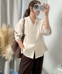 Emma Taylor | ダンボールペプラムカーディガン(カーディガン/ボレロ)