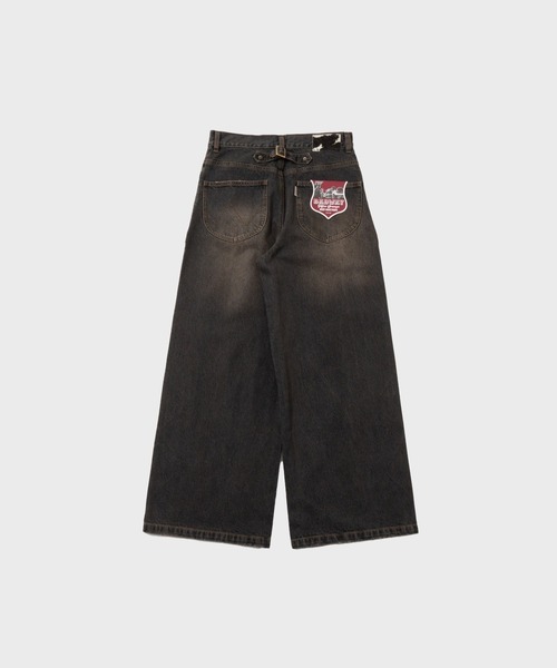 パンツ BADWAY Grunge stripe denim Grunge stripe denim(発送予定：2025年7月下旬~) – YZ