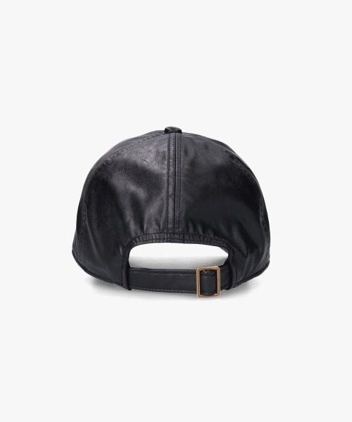OVERRIDE（オーバーライド）の「OVERRIDE  FAKE LEATHER CAP SGP / オーバーライド（キャップ・レディース・ブルー/ブラック/ブラウン・57~59cm）」の9枚目の写真