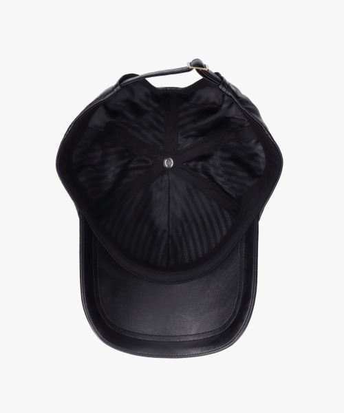 OVERRIDE（オーバーライド）の「OVERRIDE  FAKE LEATHER CAP SGP / オーバーライド（キャップ・レディース・ブルー/ブラック/ブラウン・57~59cm）」の6枚目の写真