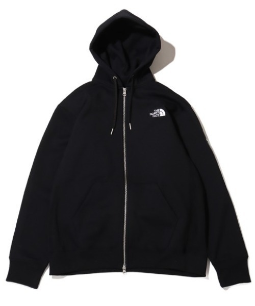 THE NORTH FACE（ザノースフェイス）の「THE NORTH FACE Square Logo Full Zip / ザ・ノース・フェイス スクエア ロゴ フル ジップ（パーカー・メンズ・ベージュ/ネイビー/ブラック/グレー/ホワイト・M/L/XL/XXL/S）」の3枚目の写真