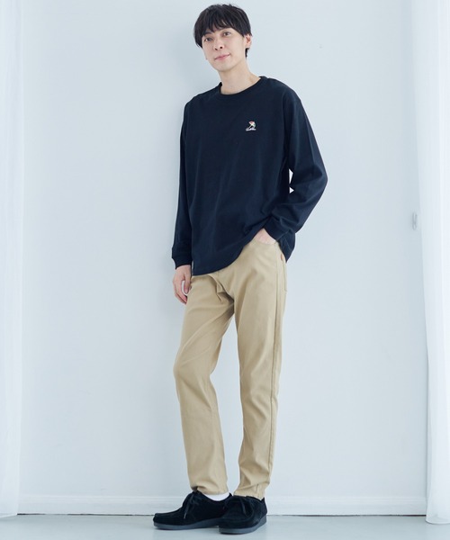 Arnold Palmer（アーノルドパーマー）の「アンブレラロゴ シェア ロングTシャツ（Tシャツ/カットソー・レディース・ホワイト/グリーン/ブラック・L/M/S/XS/LL）」の21枚目の写真