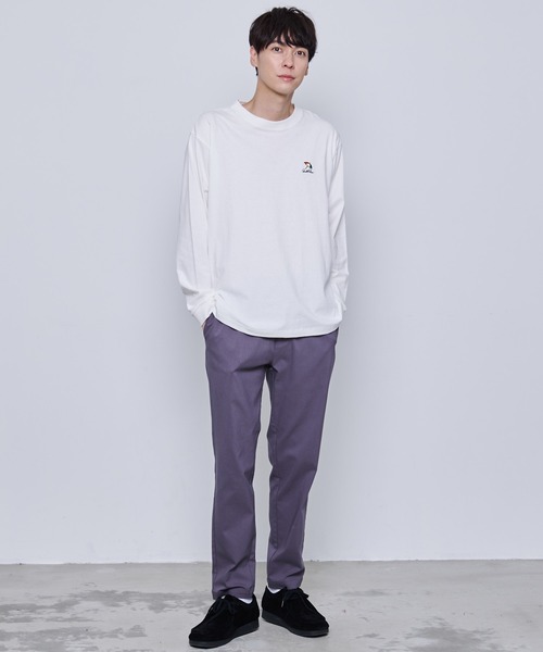 Arnold Palmer（アーノルドパーマー）の「アンブレラロゴ シェア ロングTシャツ（Tシャツ/カットソー・レディース・ホワイト/グリーン/ブラック・L/M/S/XS/LL）」の7枚目の写真