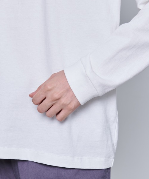 Arnold Palmer（アーノルドパーマー）の「アンブレラロゴ シェア ロングTシャツ（Tシャツ/カットソー・レディース・ホワイト/グリーン/ブラック・L/M/S/XS/LL）」の6枚目の写真