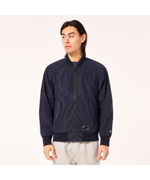 OAKLEY(オークリー)の「オークリー ENHANCE LIGHT SHELL JACKET 1.0 / ジャケット/ TRAINING スポーツ・ライフスタイル/ OAKLEY(その他アウター・メンズ・ブラック/ブラウン/ネイビー・L/M/S/XL)」の3枚目の写真