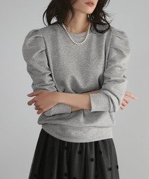 ELFRANK | ショルダーギャザーラメトップス(Tシャツ/カットソー)