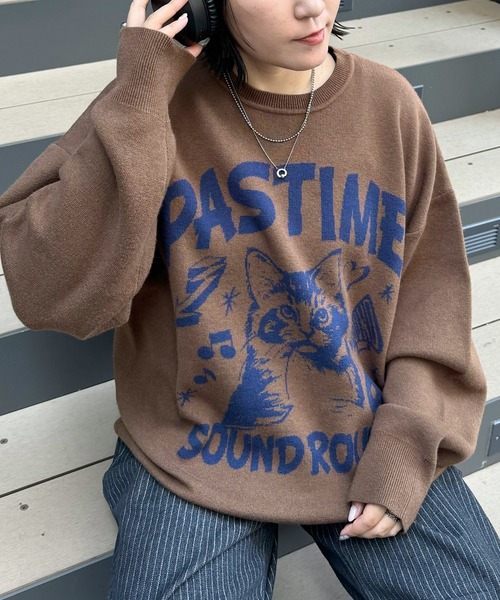 セール】《UNISEX》キャットニット（ニット/セーター）｜PBLIM