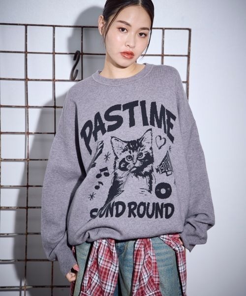 PBLIM（ページボーイリム）の「《UNISEX》キャットニット（ニット/セーター・レディース・ブルー/チャコールグレー/オフホワイト/ブラウン・FREE）」の20枚目の写真