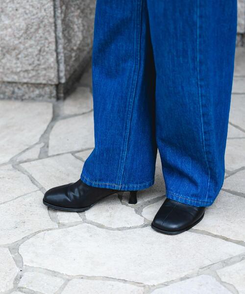 RODE SKO（ロデスコ）の「キトゥンヒールブーツ（ブーツ・レディース・ブラック/シルバー・36/37/38）」の6枚目の写真