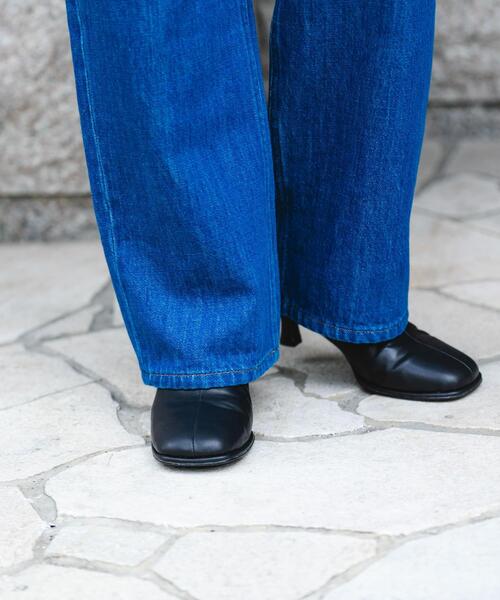 RODE SKO（ロデスコ）の「キトゥンヒールブーツ（ブーツ・レディース・ブラック/シルバー・36/37/38）」の8枚目の写真