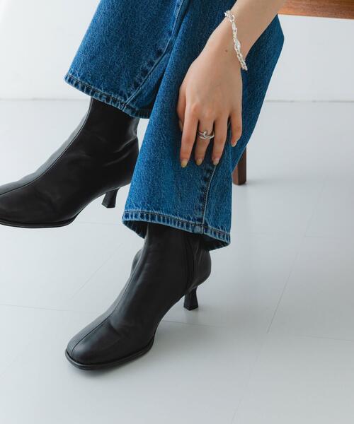 RODE SKO（ロデスコ）の「キトゥンヒールブーツ（ブーツ・レディース・ブラック/シルバー・36/37/38）」の19枚目の写真