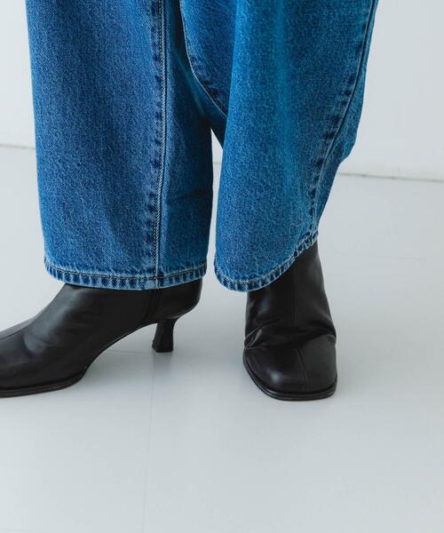 RODE SKO（ロデスコ）の「キトゥンヒールブーツ（ブーツ・レディース・ブラック/シルバー・36/37/38）」の22枚目の写真