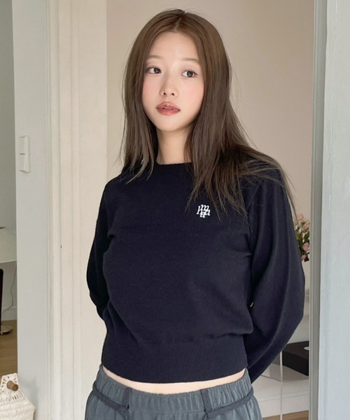 A'GEM/9 × .kom 『muah muah/ムーアムーア』 STITCH LOGO SOFT