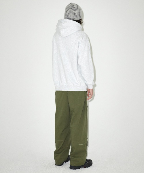 MAHAGRID(マハグリッド)の「『mahagrid/マハグリッド』 DESIGN STUDIO HOODIE (発泡)/デザインスタジオ フーディー(パーカー・レディース・ブラック/ライトグレー・L/M)」の9枚目の写真