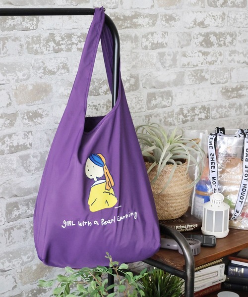 LAKOLE（ラコレ）の「[世界の名作]エコバッグ(L)【数量限定】 / 139281（エコバッグ/サブバッグ・レディース・その他1/その他3/その他5/その他2/その他4/その他6・FREE）」の2枚目の写真