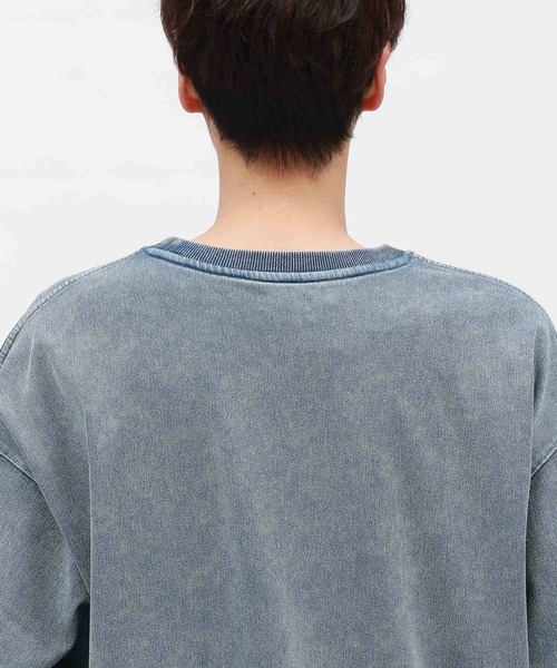 LAKOLE(ラコレ)の「デニム刺繍ポケットロンT/138957(Tシャツ/カットソー・メンズ・ブルー/その他9/ブラック・MEDIUM/LARGE)」の17枚目の写真