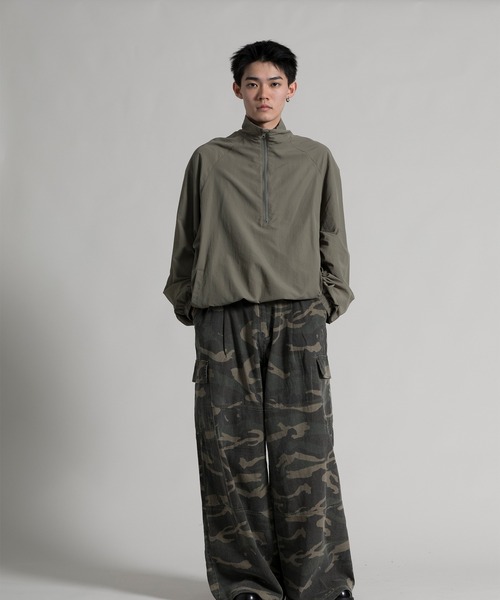 aimoha(アイモハ)の「【aimoha neo】 Outdoor Utility UV protection Windbreaker(ブルゾン・メンズ・ベージュ/グリーン/ブラック/オフホワイト・MEDIUM/X-LARGE/XX-LARGE/LARGE)」の7枚目の写真