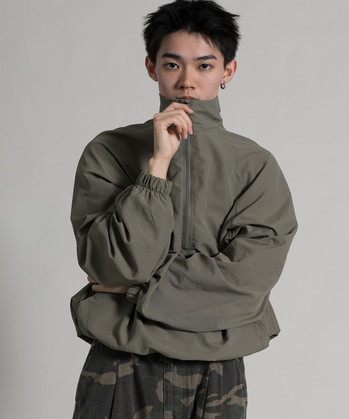 aimoha(アイモハ)の「【aimoha neo】 Outdoor Utility UV protection Windbreaker(ブルゾン・メンズ・ベージュ/グリーン/ブラック/オフホワイト・MEDIUM/X-LARGE/XX-LARGE/LARGE)」の12枚目の写真