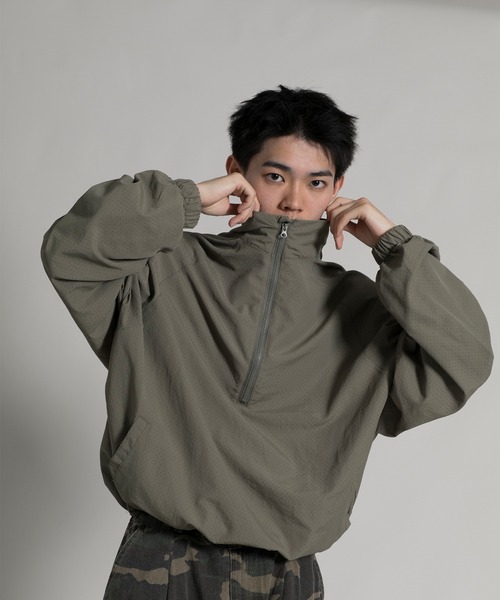 aimoha(アイモハ)の「【aimoha neo】 Outdoor Utility UV protection Windbreaker(ブルゾン・メンズ・ベージュ/グリーン/ブラック/オフホワイト・MEDIUM/X-LARGE/XX-LARGE/LARGE)」の17枚目の写真