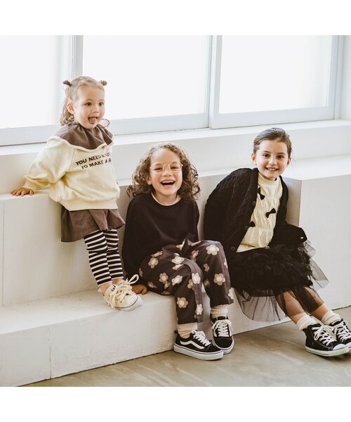 p.premier（ピードットプルミエ）の「ふわふわチュールスカート（スカート・キッズ・ブラック/ブラウン/ピンク・100/110/120/130/140）」の7枚目の写真