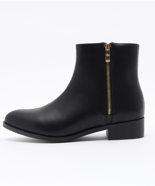 OUTLET（アウトレット）の「【Discoat Petit】サイドジップブーツ（ブーツ・レディース・ブラック/ブラウン・LARGE/SMALL/MEDIUM）」の3枚目の写真