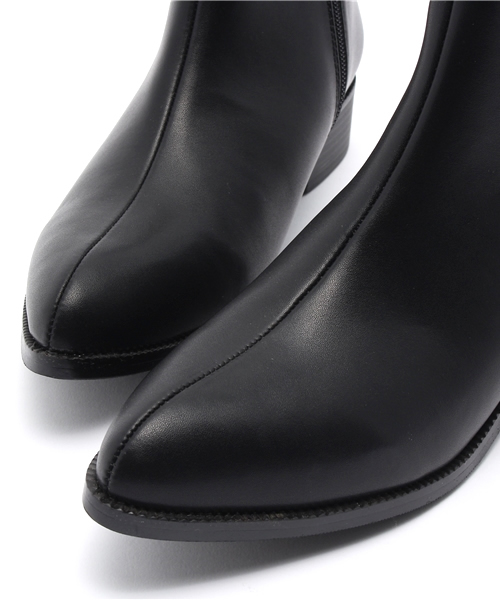 OUTLET（アウトレット）の「【Discoat Petit】サイドジップブーツ（ブーツ・レディース・ブラック/ブラウン・LARGE/SMALL/MEDIUM）」の6枚目の写真
