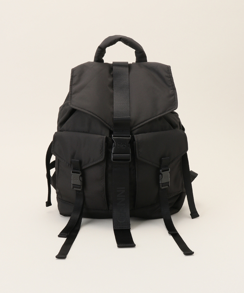 【GANNI / ガニー】 Recycled Tech Backpack