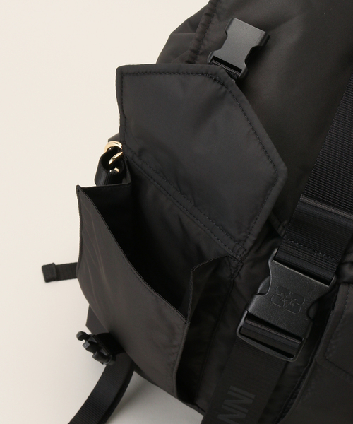 U by SPICK&SPAN(ユーバイスピックアンドスパン)の「【GANNI / ガニー】 Recycled Tech Backpack(バックパック/リュック・レディース・ブラック・FREE)」の15枚目の写真