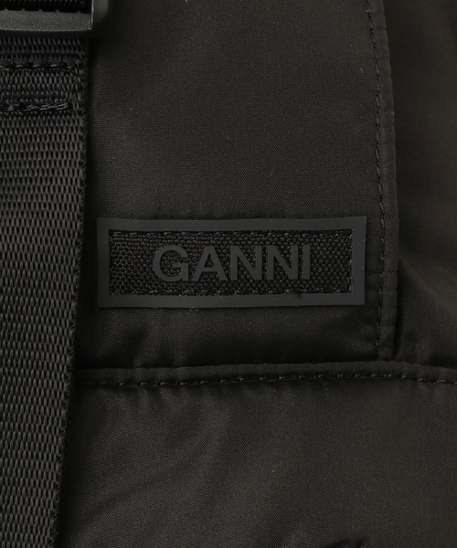 U by SPICK&SPAN(ユーバイスピックアンドスパン)の「【GANNI / ガニー】 Recycled Tech Backpack(バックパック/リュック・レディース・ブラック・FREE)」の21枚目の写真