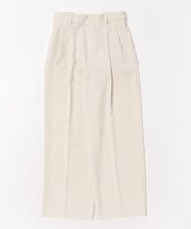 VIS | 【新色追加】【美easy】ウーリッシュ2タックワイド/スラックスパンツ【洗える】(スラックス)