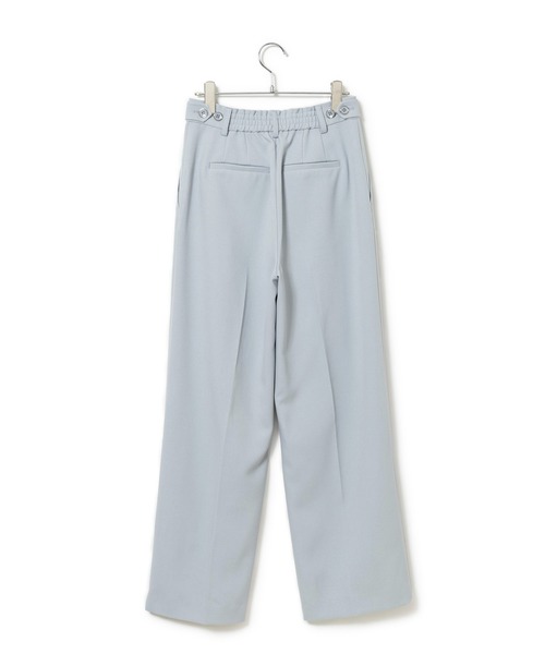 VIS（ビス）の「【美easy】ウーリッシュ2タックワイド/スラックスパンツ【洗える】（スラックス・レディース・サックスブルー/ブラック/ベージュ/グレー/キナリ・SS/S/M/L）」の13枚目の写真