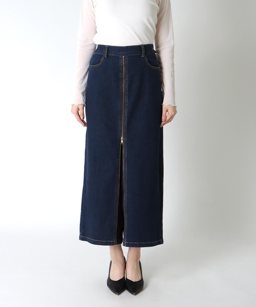 ゆうすけページ ジッパーフロントデニムパンツ 34 フロントZIPデニムパンツ（デニムパンツ）｜Three Four Time（スリー