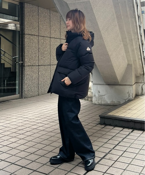 Pyrenex(ピレネックス)の「【PYRENEX / ピレネックス】OLGA / オルガ / ダウンジャケット/ HWY056(ダウンジャケット/コート・レディース・ブラック/ネイビー/ブロンズ/グレイッシュベージュ・40/38/36)」の10枚目の写真