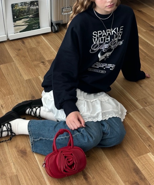 Birthday room(バースデイルーム)の「コットンレースミニスカート / cotton lace mini-skirt(スカート・レディース・ブラック/ホワイト・FREE)」の10枚目の写真