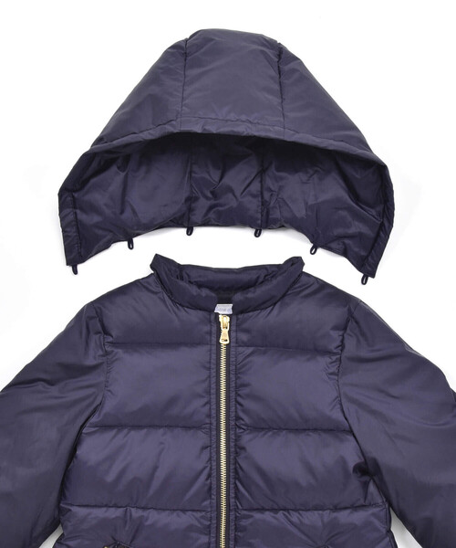 Tartine et Chocolat（タルティーヌエショコラ）の「ラブリータフタダウン(100~140cm)（ダウンジャケット/コート・キッズ・ベージュ/ネイビー・140cm/120cm/130cm/110cm/100cm）」の14枚目の写真