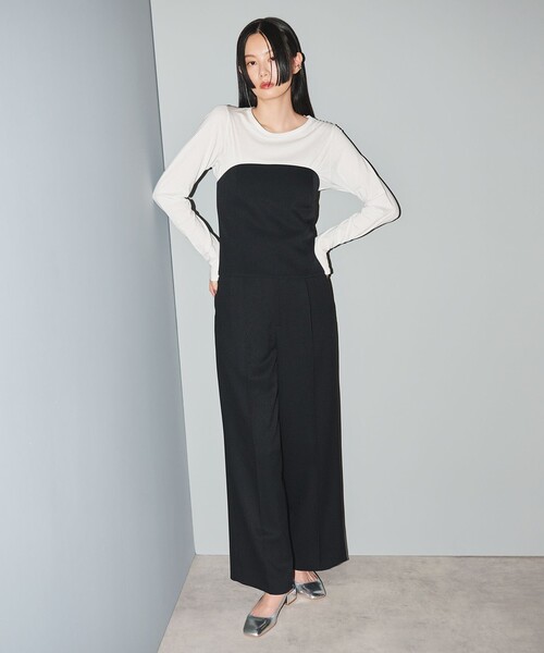 uncrave（アンクレイヴ）の「アルビニスタシフォン ボートネック カットソー（uncrave STANDARD）（Tシャツ/カットソー・レディース・ブラック系/ホワイト系/ダークブラウン系・1/2）」の7枚目の写真
