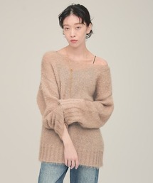 eL | 【eL】3G Cat Glitter Pollover/143820(ニット/セーター)