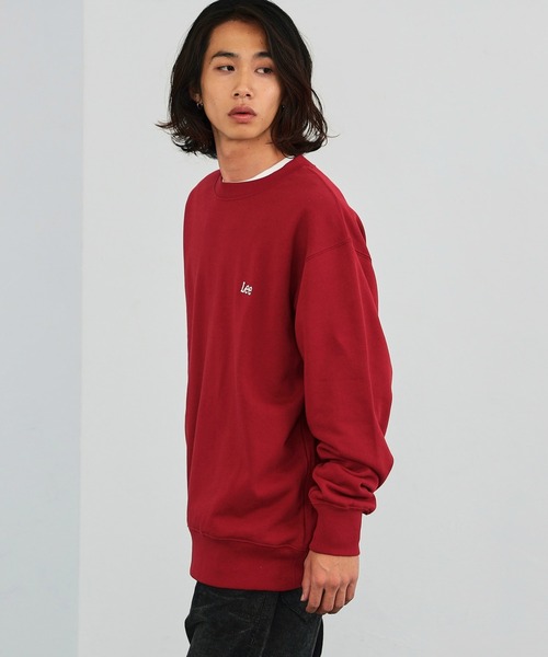 Lee(リー)の「Lee/リー【親子リンク】Leeロゴバックプリントスウェット(スウェット・メンズ・ホワイト/レッド/ブラック・SMALL/X-LARGE/LARGE/MEDIUM)」の6枚目の写真