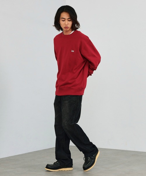 Lee(リー)の「Lee/リー【親子リンク】Leeロゴバックプリントスウェット(スウェット・メンズ・ホワイト/レッド/ブラック・SMALL/X-LARGE/LARGE/MEDIUM)」の11枚目の写真