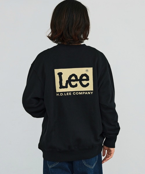Lee(リー)の「Lee/リー【親子リンク】Leeロゴバックプリントスウェット(スウェット・メンズ・ホワイト/レッド/ブラック・SMALL/X-LARGE/LARGE/MEDIUM)」の13枚目の写真