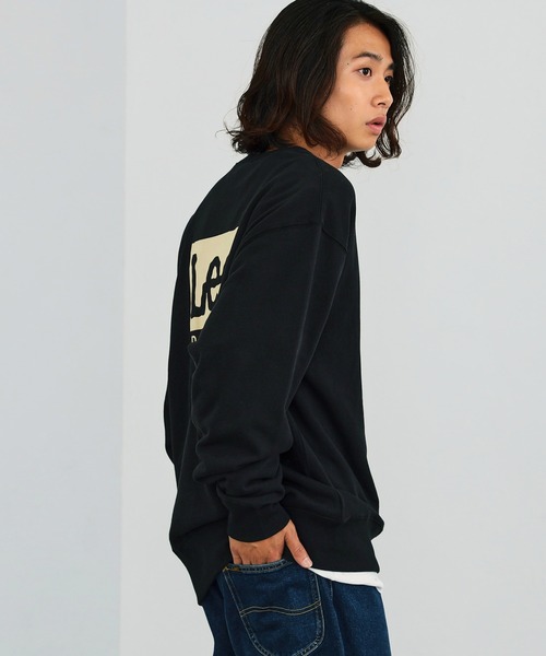 Lee(リー)の「Lee/リー【親子リンク】Leeロゴバックプリントスウェット(スウェット・メンズ・ホワイト/レッド/ブラック・SMALL/X-LARGE/LARGE/MEDIUM)」の16枚目の写真
