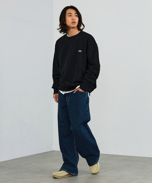 Lee(リー)の「Lee/リー【親子リンク】Leeロゴバックプリントスウェット(スウェット・メンズ・ホワイト/レッド/ブラック・SMALL/X-LARGE/LARGE/MEDIUM)」の19枚目の写真